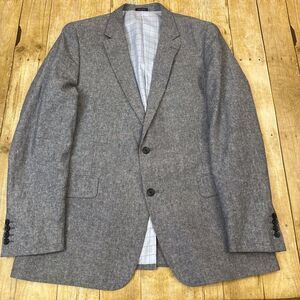 Stafford Blazer Stafford Linen Cotton Blend Blazer 46L